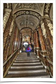 palace stairs.